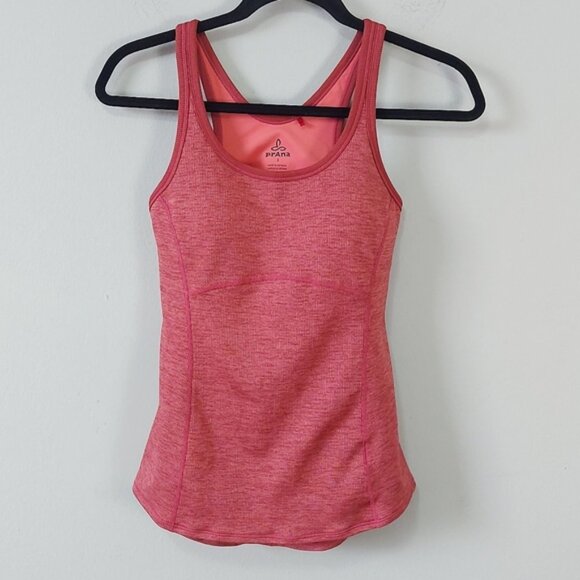 Prana Tank Top Size Small Cut-out Yoga Workout Casual Comfort Stretch Gym Outfit - Picture 1 of 7
